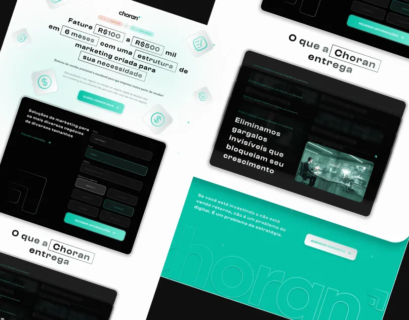 Landing Page Choran