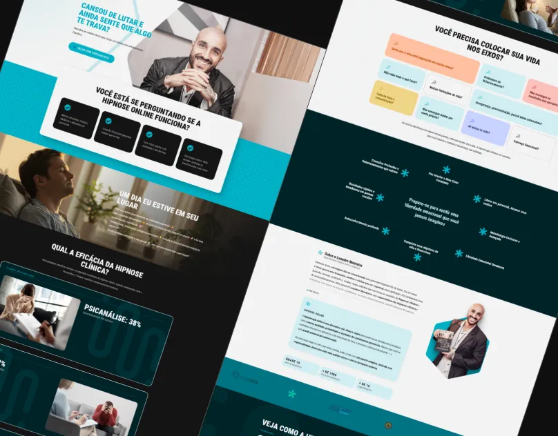 Landing Page Leandro Monteiro